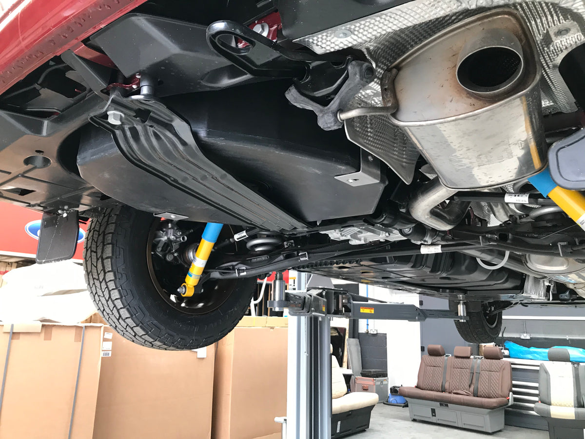 68 Liter Unterflurtank für Reserverad am VW Transporter T5 + T6