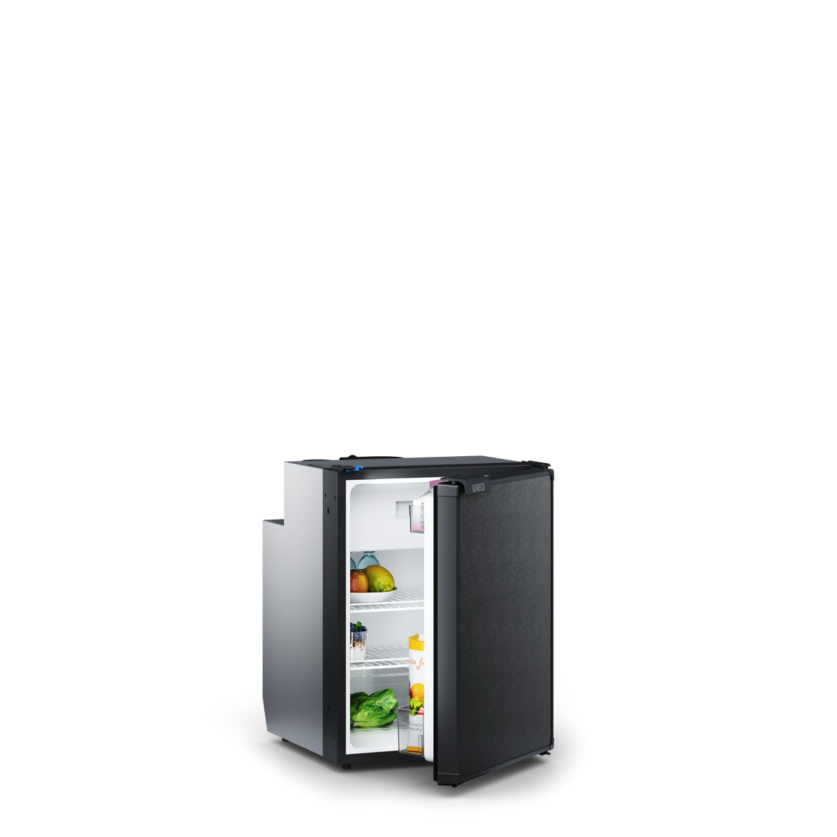 WAECO WCR 80 Kompressor-Kühlschrank, Tür halb geöffnet
