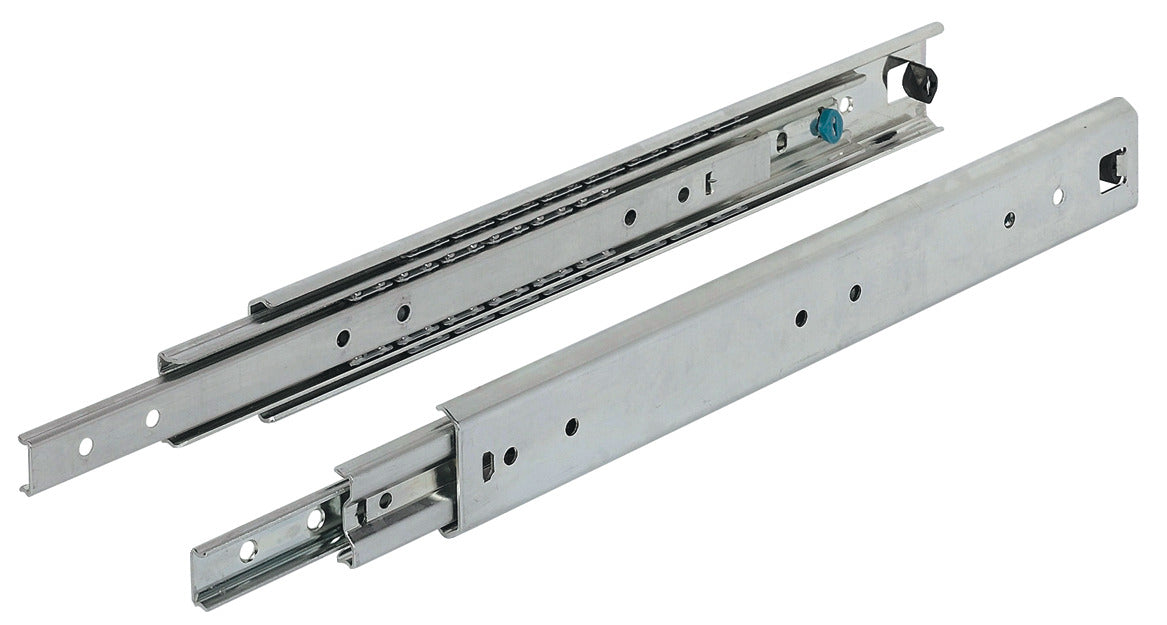 Kugelführung, Vollauszug, Accuride 5321, Tragkraft bis 150 kg, Stahl, seitliche Montage