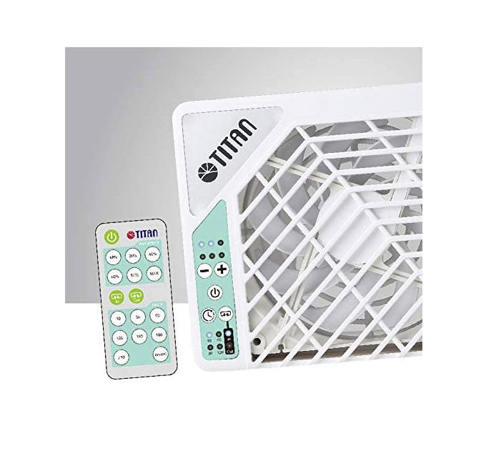 Titan- ventilatore per finestre da tetto doppio da 140 mm a 12V DC con controllo wireless per finestre da tetto