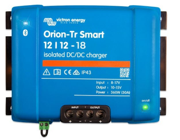 Victron Orion-Tr Smart 12/12-18A (220W) DC DC Wandler, Ladebooster