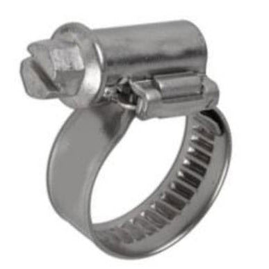 Schneckengewinde Schelle, Bride, 20-32mm, für 20mm und 25mm Abwasserschläuche