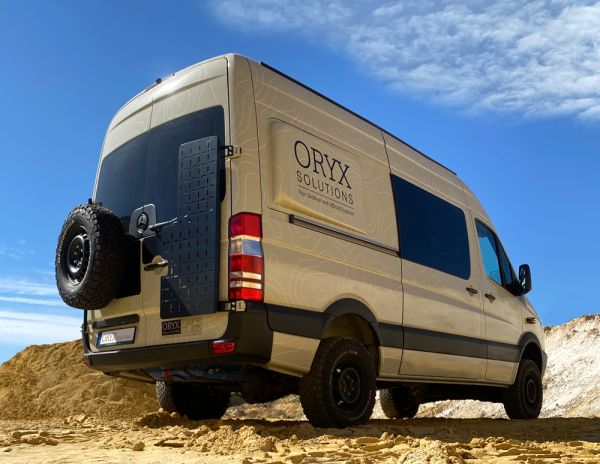 Estensione posteriore/flare, sinistra, per MB Sprinter/VW Crafter