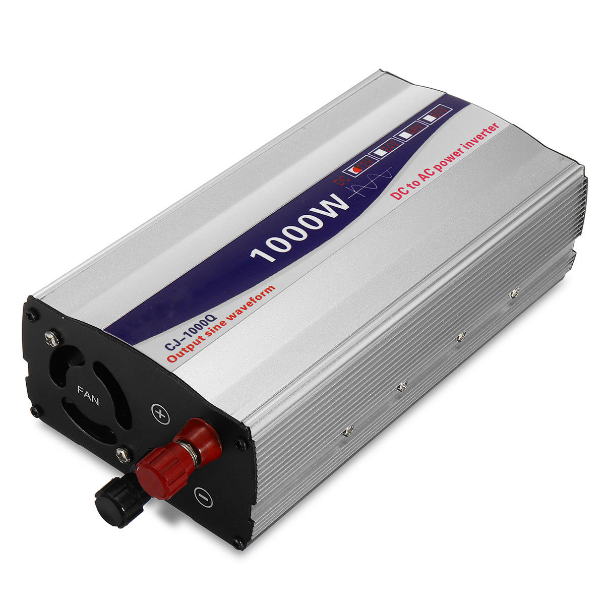 1000W Peak 12V / 220V Reiner Sinuswellen-Wechselrichter (600 Watt Dauerlast)