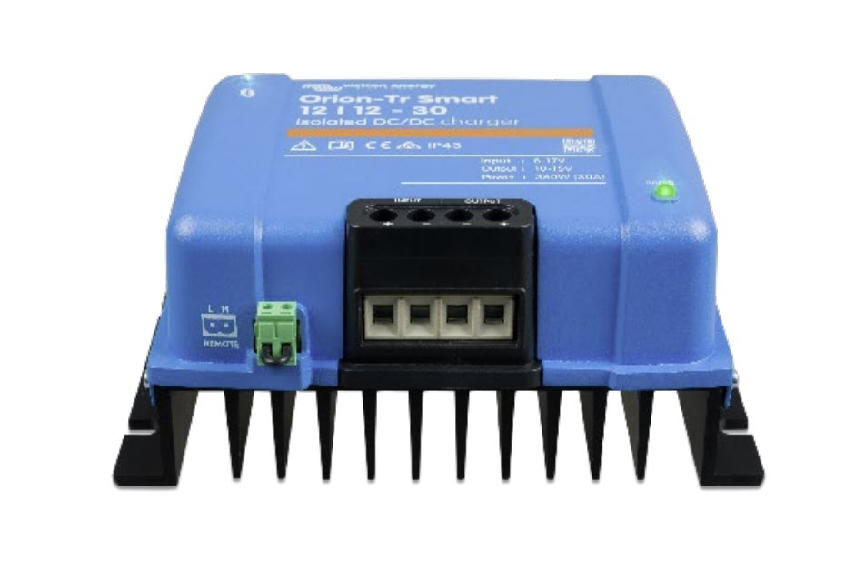 Set Victron Orion-Tr Smart 12/12-30A (360W) DC DC Wandler, Ladebooster inkl. Sicherungen und Kabel