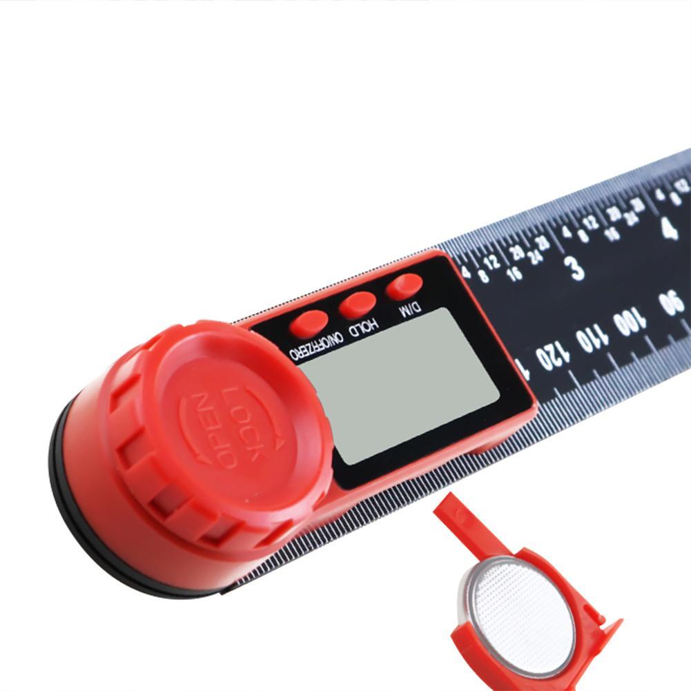 0-300mm 360 ° Digitales Winkellineal / Winkelmesser / Goniometer