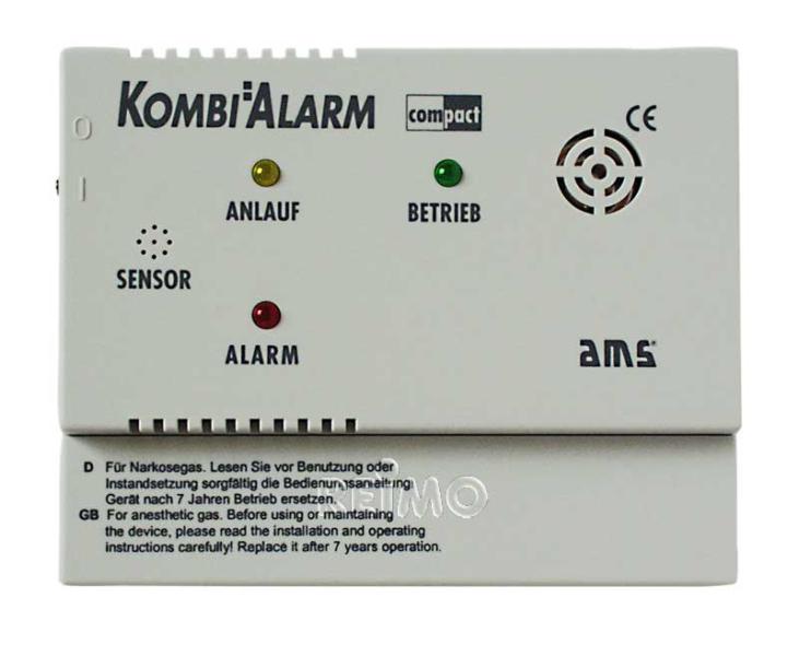 Unità di allarme gas AMS Combi Compact per KO/gas liquido 12V