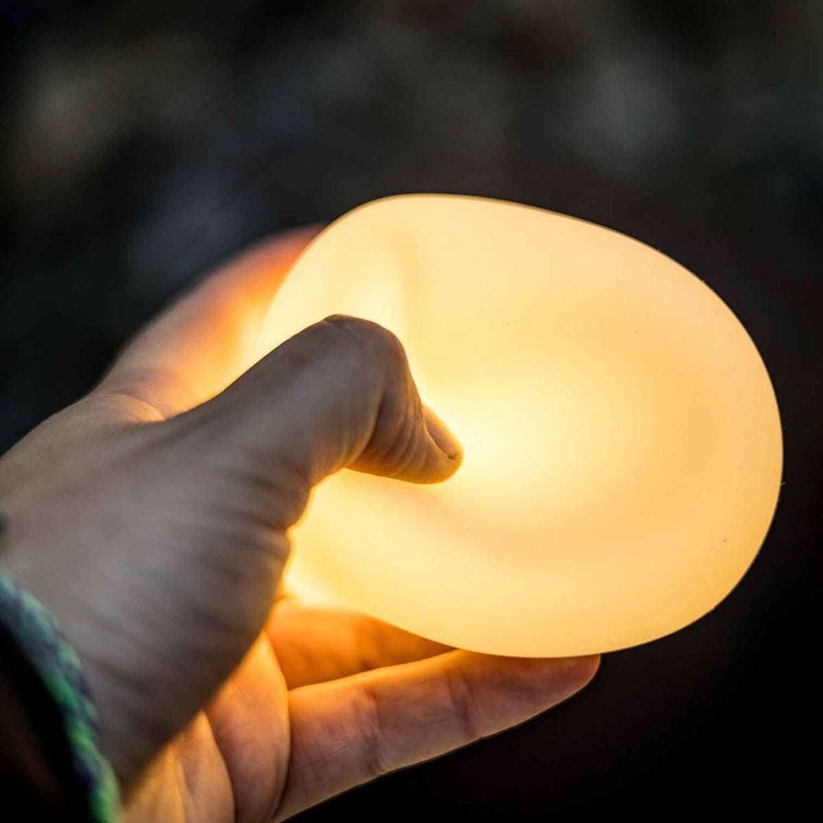 The Camplight - Silicone lantern with rechargeable battery