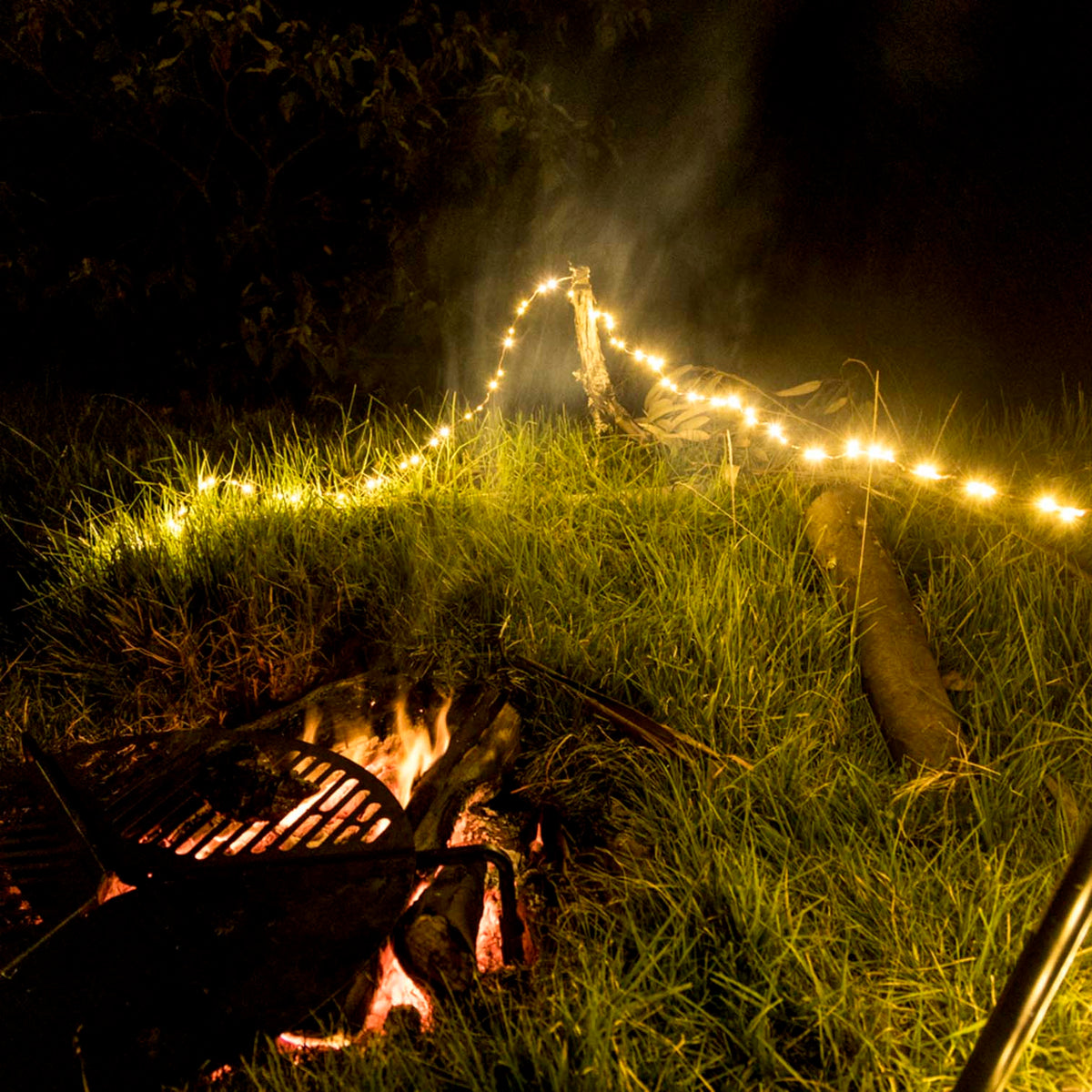 The Camplight - USB C Lichterkette, Dimmbar, Wetterfest