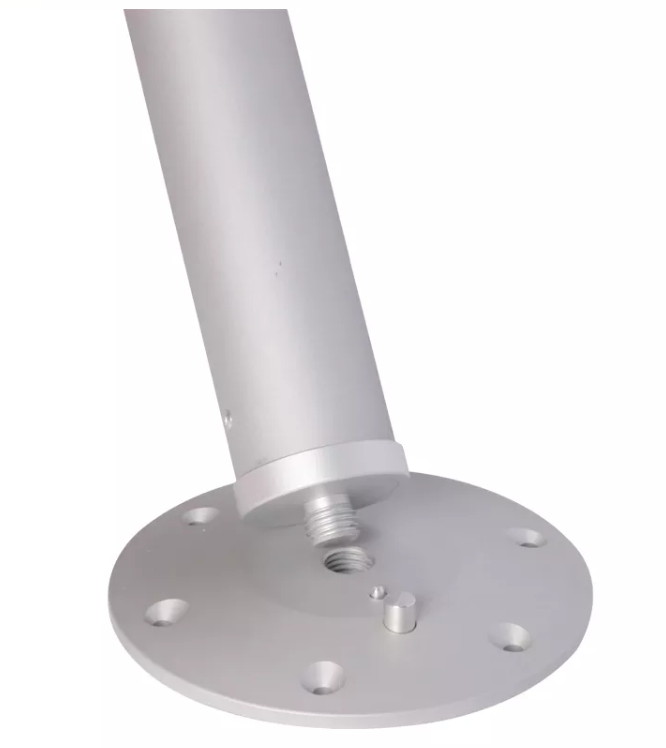 Extendable table leg with locks