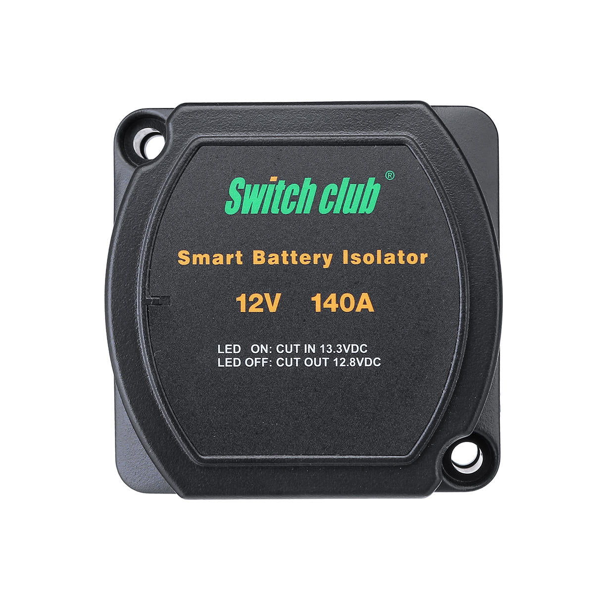 Relais 12V 140A pour système de batterie double (batterie de démarrage <-> batterie de consommation)