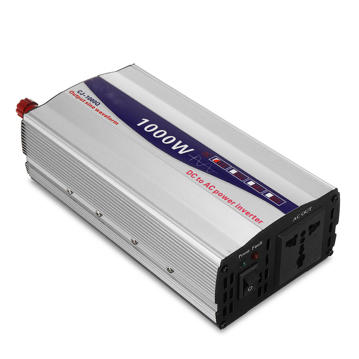 1000W Peak 12V / 220V Reiner Sinuswellen-Wechselrichter (600 Watt Dauerlast)