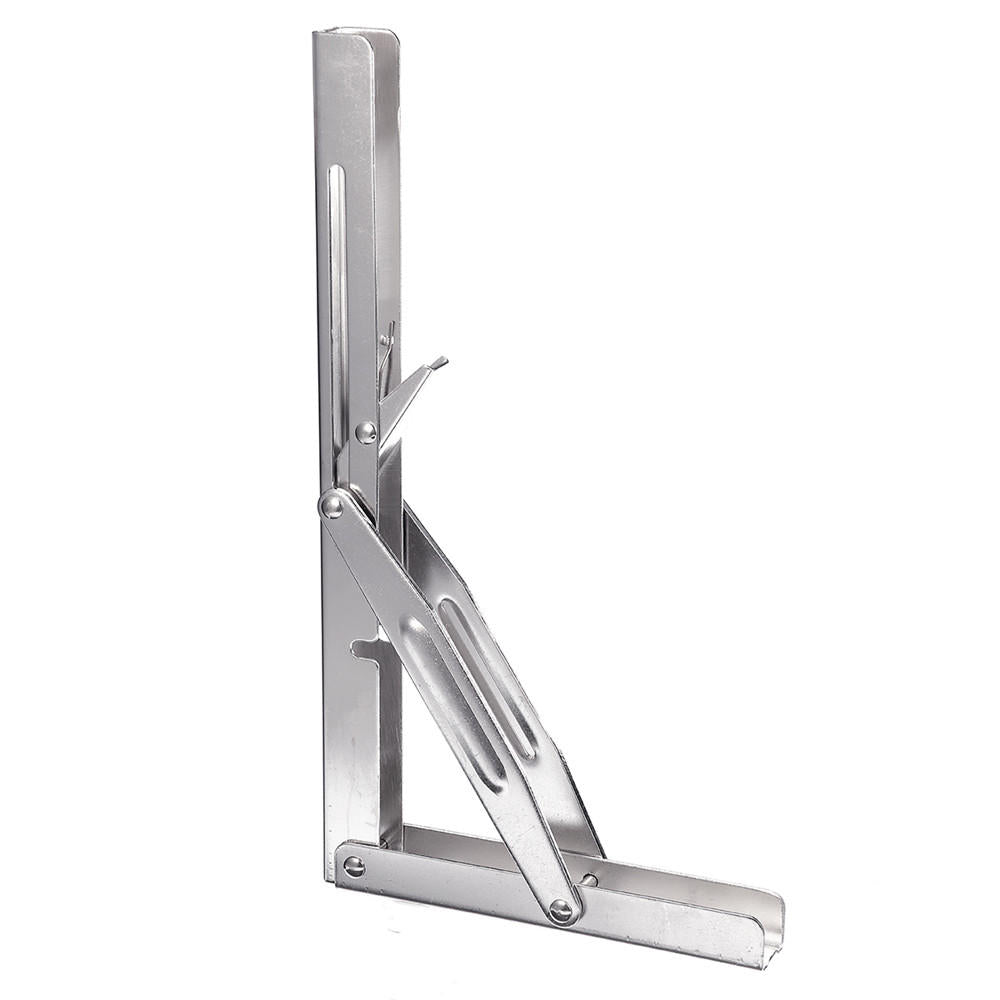 30x16cm Edelstahl Klappregal Tischhalterung Klappenstütze, Traglast 250kg