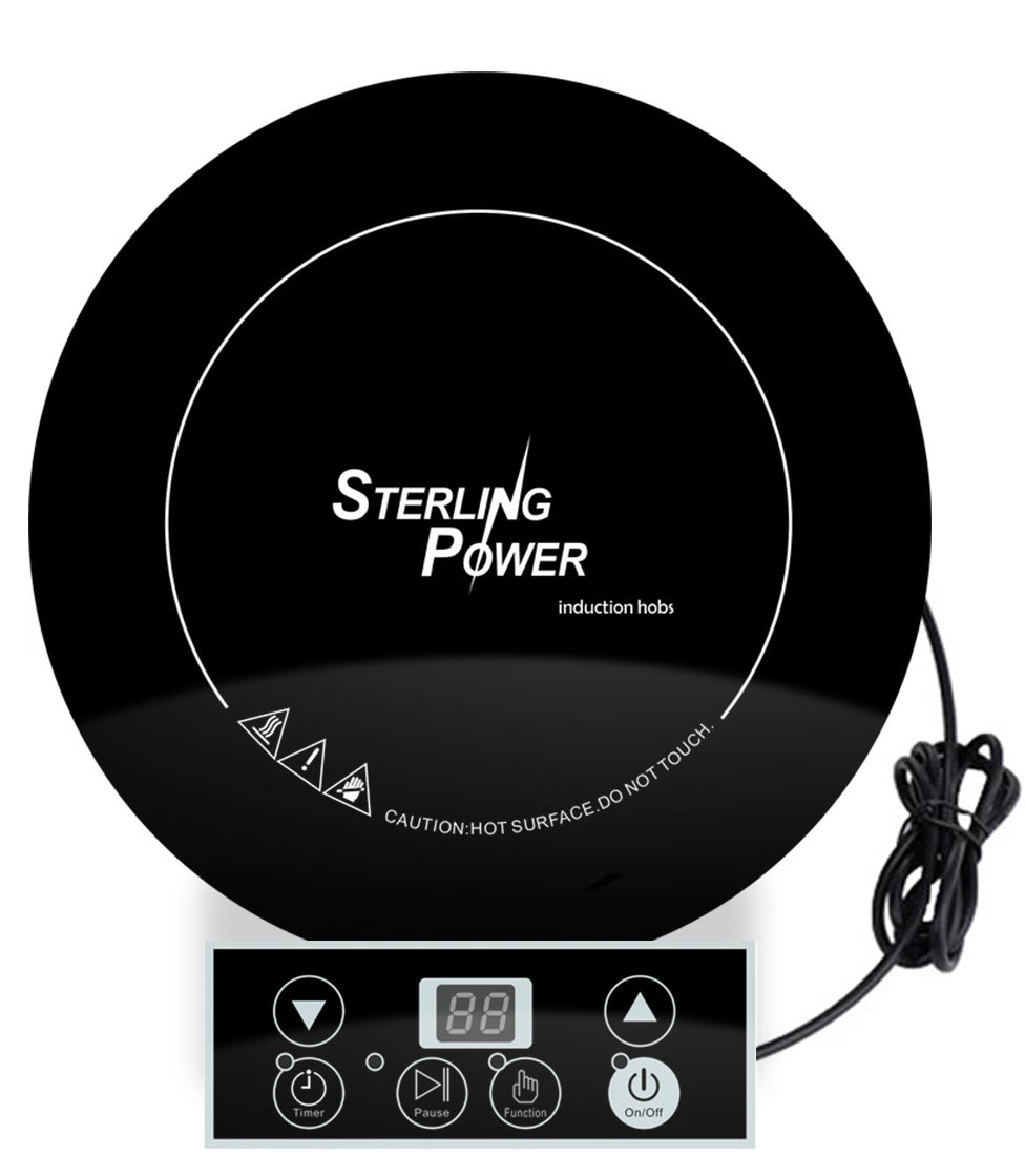 STERLING POWER Cuisinière à induction encastrable 1800W, 1 plaque