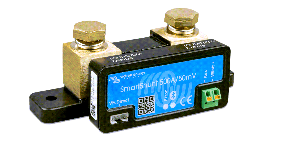 Victron 500A / 1000A / 2000A Contrôleur de batterie SmartShunt Moniteur de batterie VE.Direct