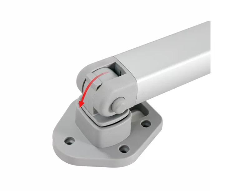 Pied de table pliable, extensible avec verrous