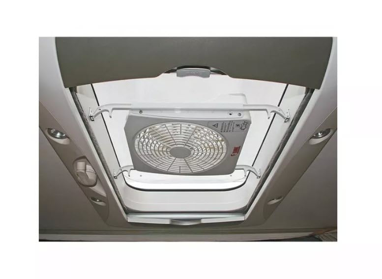 Fiamma Turbo Kit ventilatore 12 V per cofani tetto da 40 x 40 - 50 x 70 cm