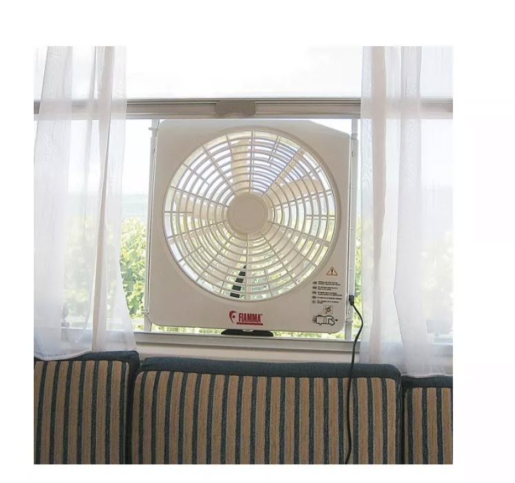 Fiamma Turbo Kit ventilatore 12 V per cofani tetto da 40 x 40 - 50 x 70 cm