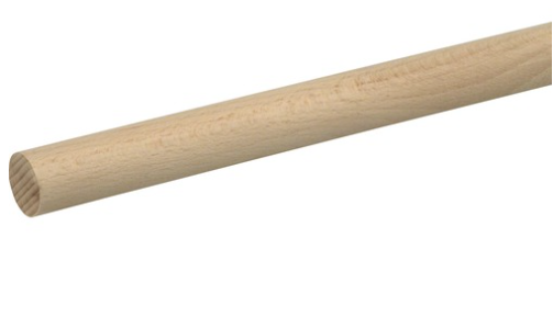 Rundstab 90cm für Adapter für Einhebelgriff für Schwerlastschienen