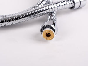 Duschset CHROM mit 1,5m Schlauch + Wandhalterung, 1/2" Anschlussverschraubung