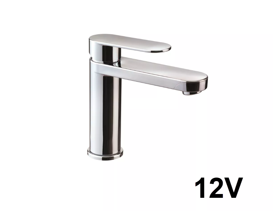 12V Reich Wasserarmatur EHM LINNEA, silber, kalt & warm