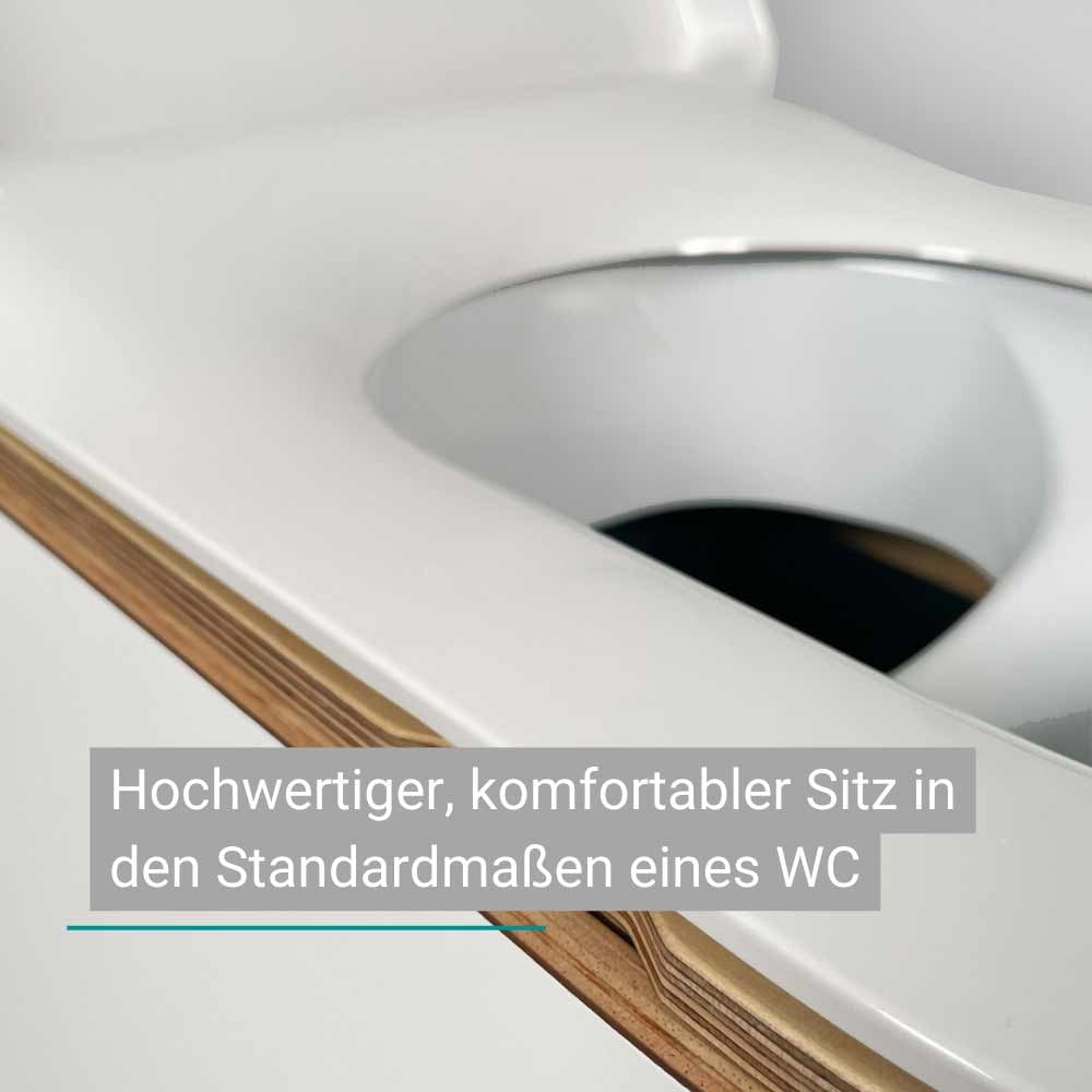 Trelino® Timber D'Luxe • Trenntoilette