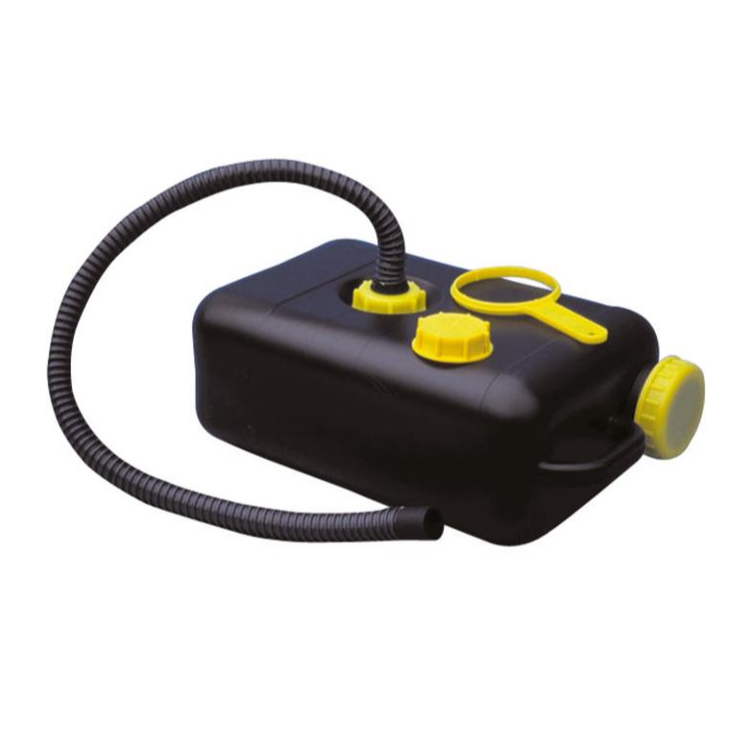 19 Liter Abwassertank tragbar schwarz