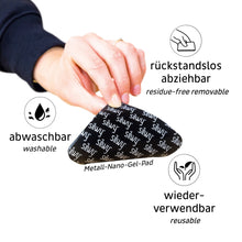 Laden Sie das Bild in den Galerie-Viewer, Silwy Metall-Nano-Gel-Matte BLACK für Magnetgläser