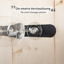 Laden Sie das Bild in den Galerie-Viewer, Metall-Leiste 50 cm BLACK für Magnetgläser