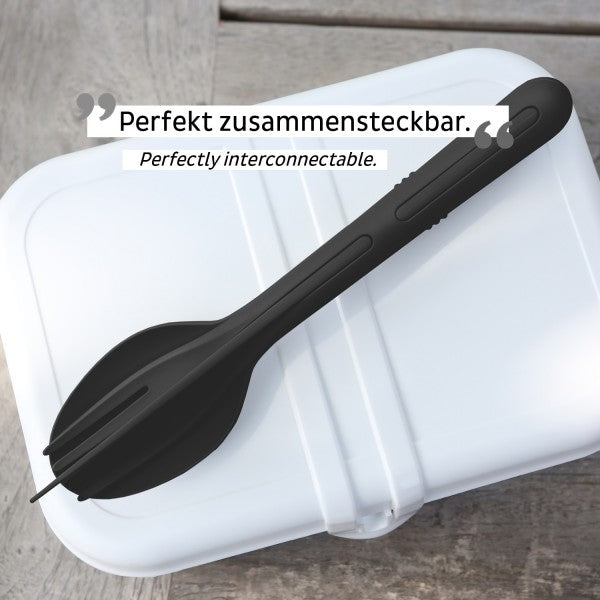 Silwy Besteck-Set Tricky Black