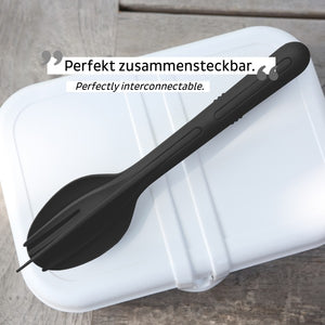 Silwy Besteck-Set Tricky Black