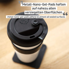 Laden Sie das Bild in den Galerie-Viewer, Porzellan TO-GO-CUP (Pad in BLACK)