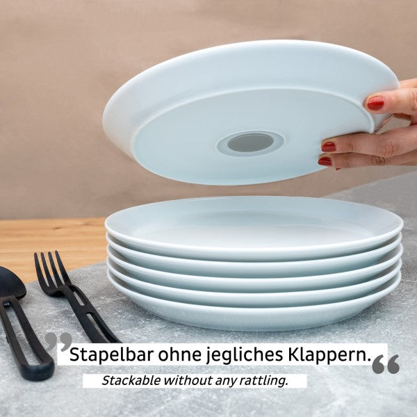 Assiette magnétique en porcelaine Silwy