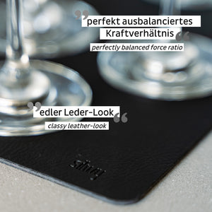 Silwy Metall-Nano-Gel-Matte BLACK für Magnetgläser
