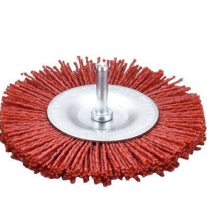 Brosse à dérouiller en nylon de 100 mm pour le tournevis sans fil