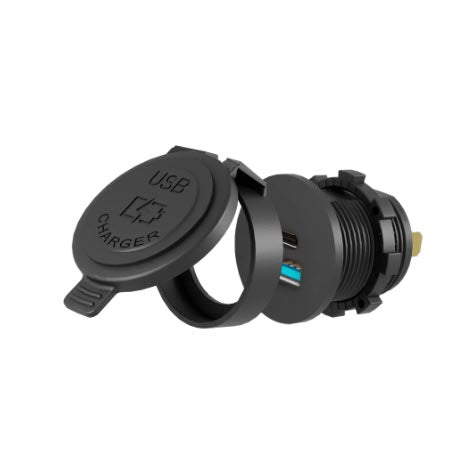 USB-A und USB-C PD3.0, 12V; 45W