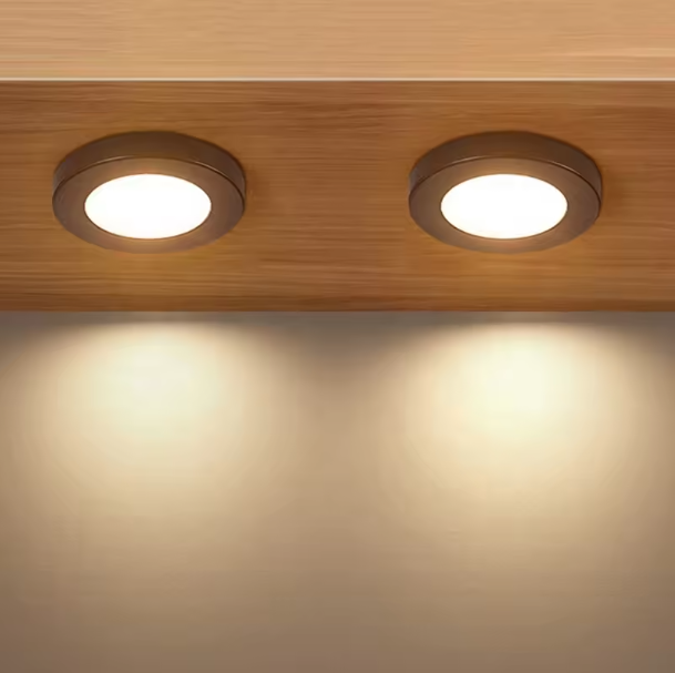 12V LED lamps 2.5W, for surface mounting, in various colors, very bright, warm white