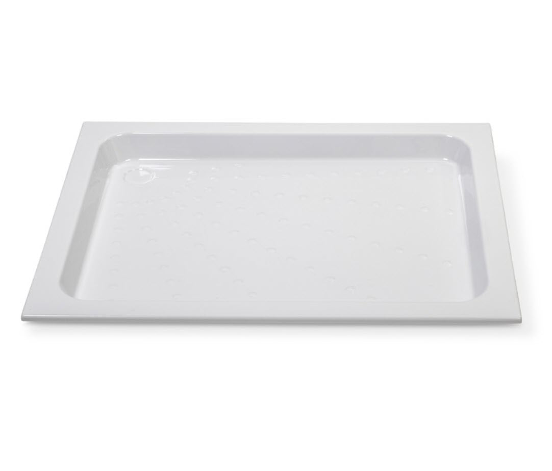 Duschwanne 830x670x59mm, aus Polystyrol 3,5mm