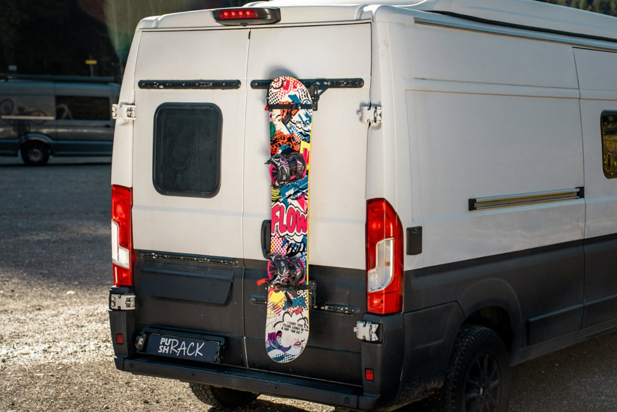 PUSHrack Snowboardträger für 1-2 Snowboards