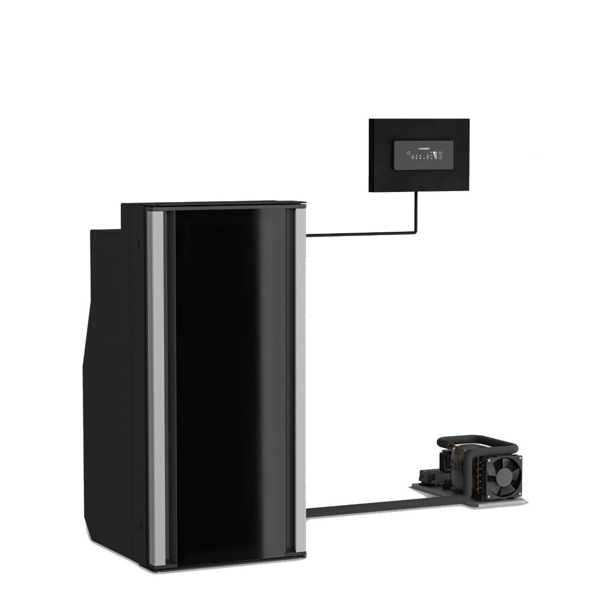 Dometic Kompressorkühlschrank, 90L, RC 10.4M90 Doppelscharnier, externes Display und Kompressor