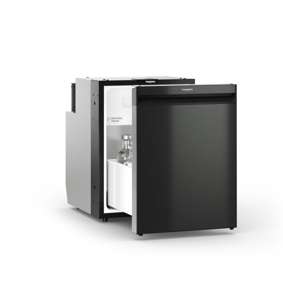Dometic NRXD 50C Kompressorkühlschrank, Ausziehbarer Kühlschrank, 44 l, Front dunkelsilber