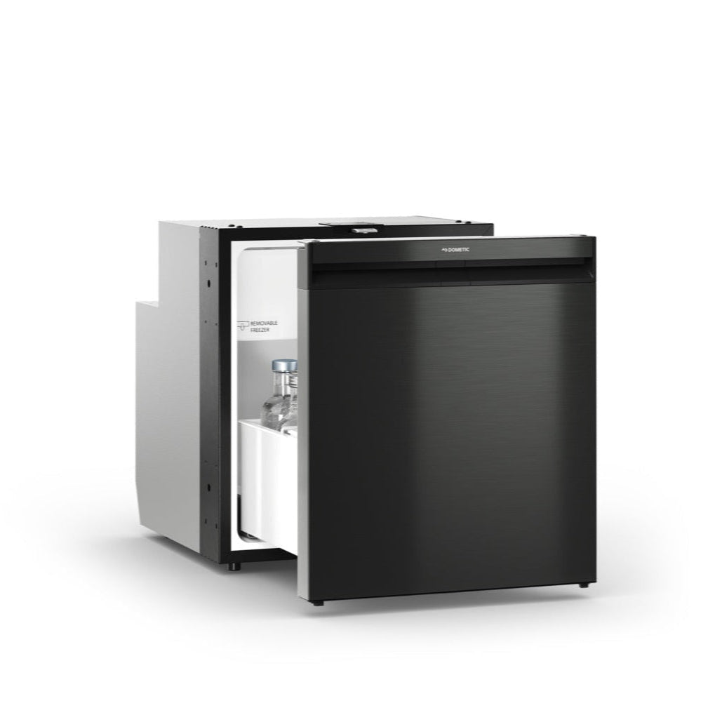 Dometic NRXD 60C Kompressorkühlschrank, Ausziehbarer Kühlschrank, 55 l, Front dunkelsilber