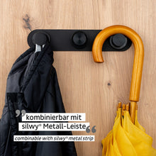 Laden Sie das Bild in den Galerie-Viewer, Silwy Magnet-Haken SPOT inkl. Pad Black