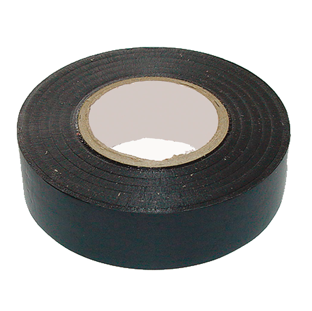 1 rotolo di nastro isolante in PVC 15 mm x 10 m, nero
