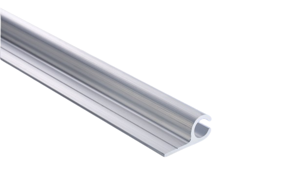 Zeltkeder-Schiene aus Alu - für Keder 7.5mm, Länge 100cm oder 200cm