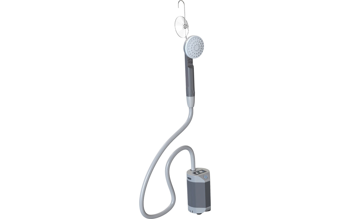 Berger Outdoor Dusche mit digitaler Anzeige