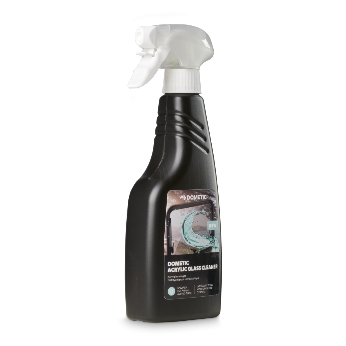 Dometic Acrylglas-Reiniger 500 ml Seitenansicht