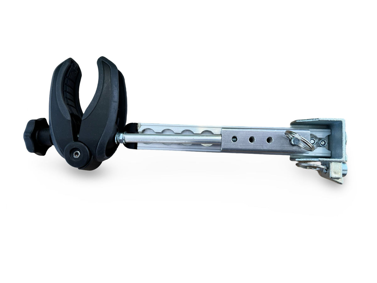 Rahmenhalter einstellbar mit Zurrschienenadapter, Airlineschiene