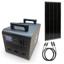 Laden Sie das Bild in den Galerie-Viewer, Schrebergarten / Autarke Energie mit 1920Wh Speicher, 2000W Inverter 230V und 200W Solar