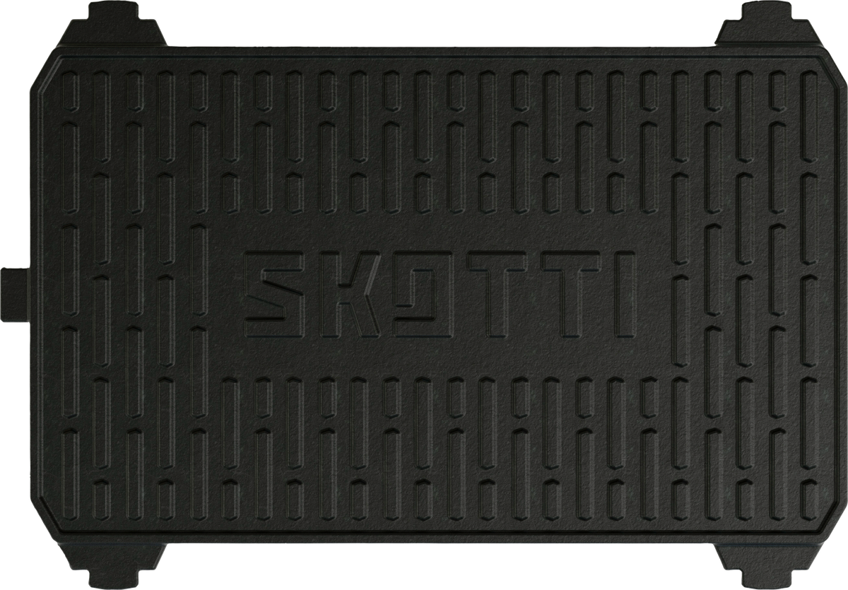SKOTTI Kast Gusseisen-Grillplatte